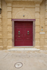 Old door in Malta