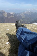 Pause am Monte Baldo