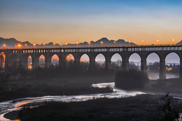 Fototapeta premium Cuneo Viadotto Soleri