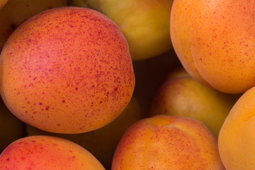 Fototapeta na wymiar Fresh fruits of apricot