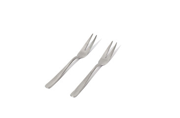 Fork for meat isolate on white