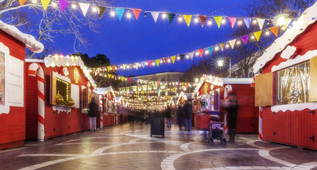 Christmas Fair in Baku.Azerbaijan © alexmu