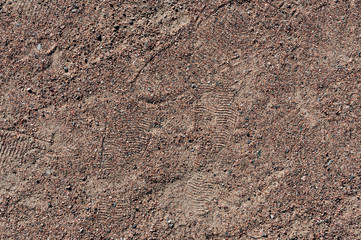 Footprint in the Sand