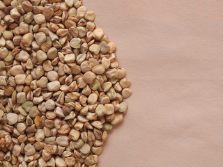 Grass pea aka Cicerchia vegetables