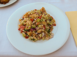 Panzanella bread salad