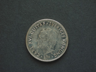 1 Swedish Krona (SEK) coin