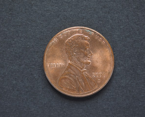 1 dollar cent coin