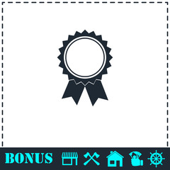 Award icon flat