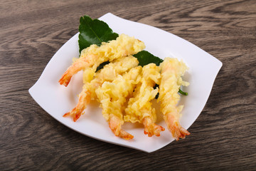 Prawn tempura