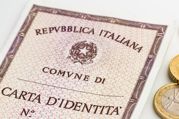 italian identity card
