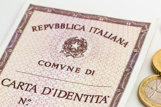 italian identity card
