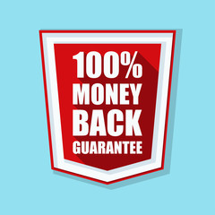 100% Money Back Guarantee shield