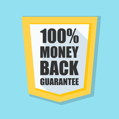 100% Money Back Guarantee shield