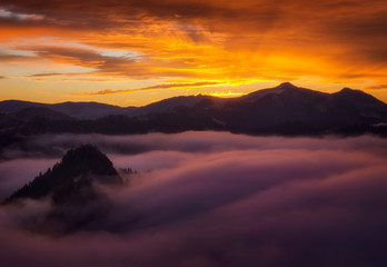 Pieniny sunrise