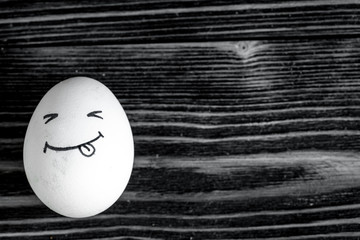 concept human relationships and emotions eggs - smile
