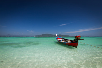 Boat on a beach