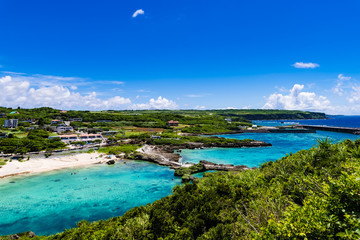 Sea, landscape. Okinawa, Japan, Asia.