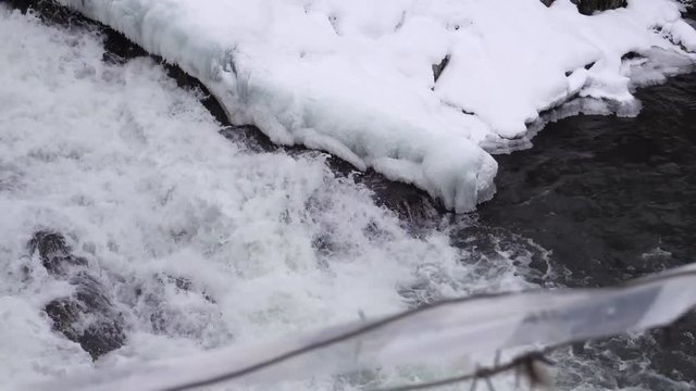 hydro-electric power station on Chemal, Altai, Siberia