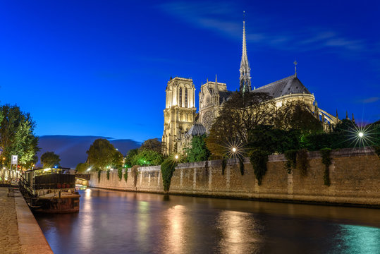 Notre Dame at Dusk