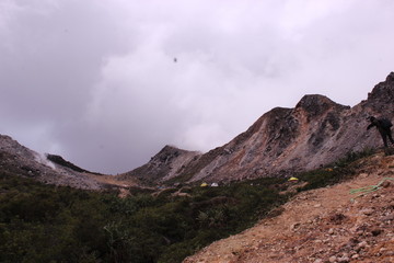 sinabung mountain