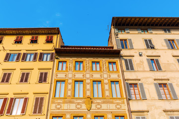historic buildings in Florence, Italy