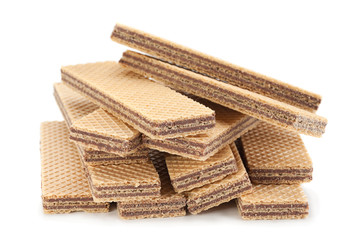 Wafer closeup on white