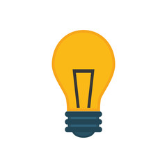 Isolated Bulb light icon vector illustration graphic design
