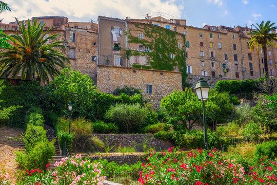 mountain village Seillans in the Provence