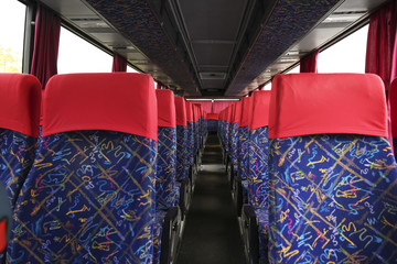 Big bus interior