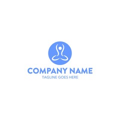 Fototapeta premium Yoga Logo