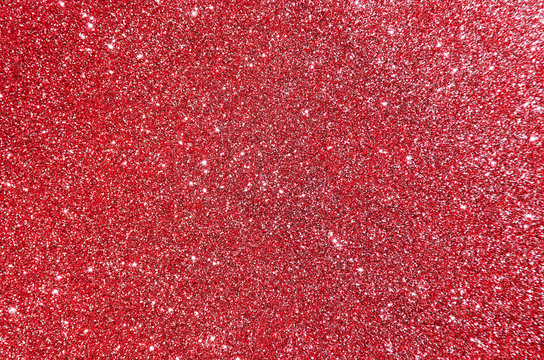Red glitter texture christmas or valentine day, abstract background holiday.