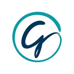 letter g logo vector