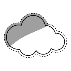 Cloud computing symbol icon vector illustration graphic
