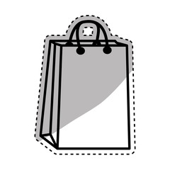 Isolated shopping bag icon vector illustration graphic design