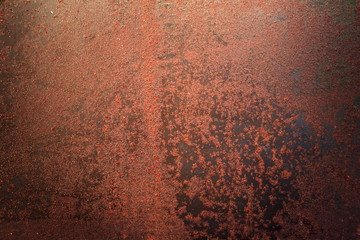 Rusty metal texture, rusty metal background for design with copy space for text or image. Rusty metal is caused by moisture in the air.