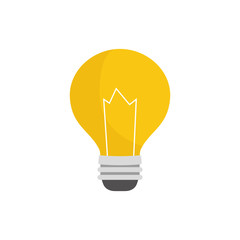 Bulb light energy icon vector illustration graphic design