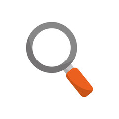 isolated magnifying glass icon vector illustration graphic design