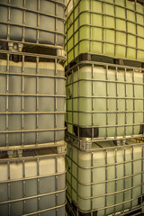 Obraz premium container quimico