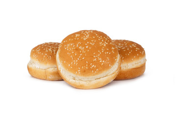 Isolated Crumpet Bread View
