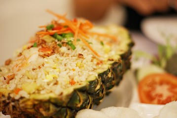 Pineapple fried rice