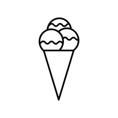 icecream outline icon