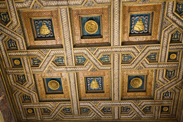  Palazzo Te in Mantua is a major tourist attraction. Mantua. Italy
