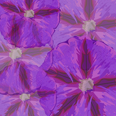 Obraz na płótnie Canvas Colorful pastel floral pattern