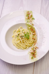 spaghetti col pesce spada