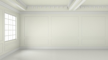 interior room 3d render
