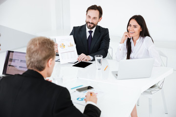 Business group by the table