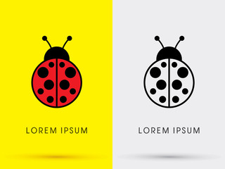 Ladybug, Beetle graphic vector © sila5775