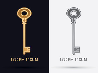 Luxury Key graphic vector