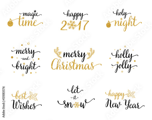 Christmas Decor Sample Elements Vector Set 03 Diffe Christmas Decor Elements Vector