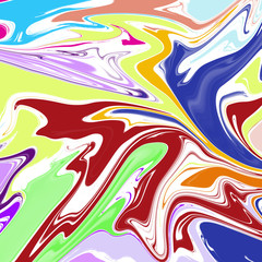 Abstract background with paint stains in different colors